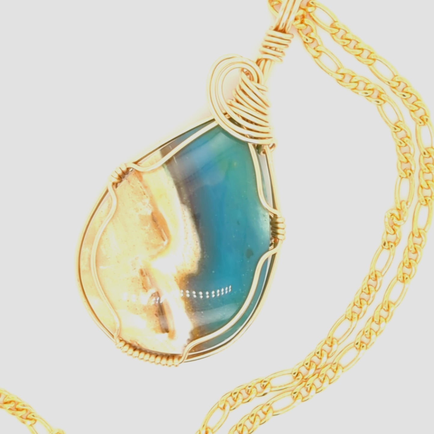 Beach Opal Necklace