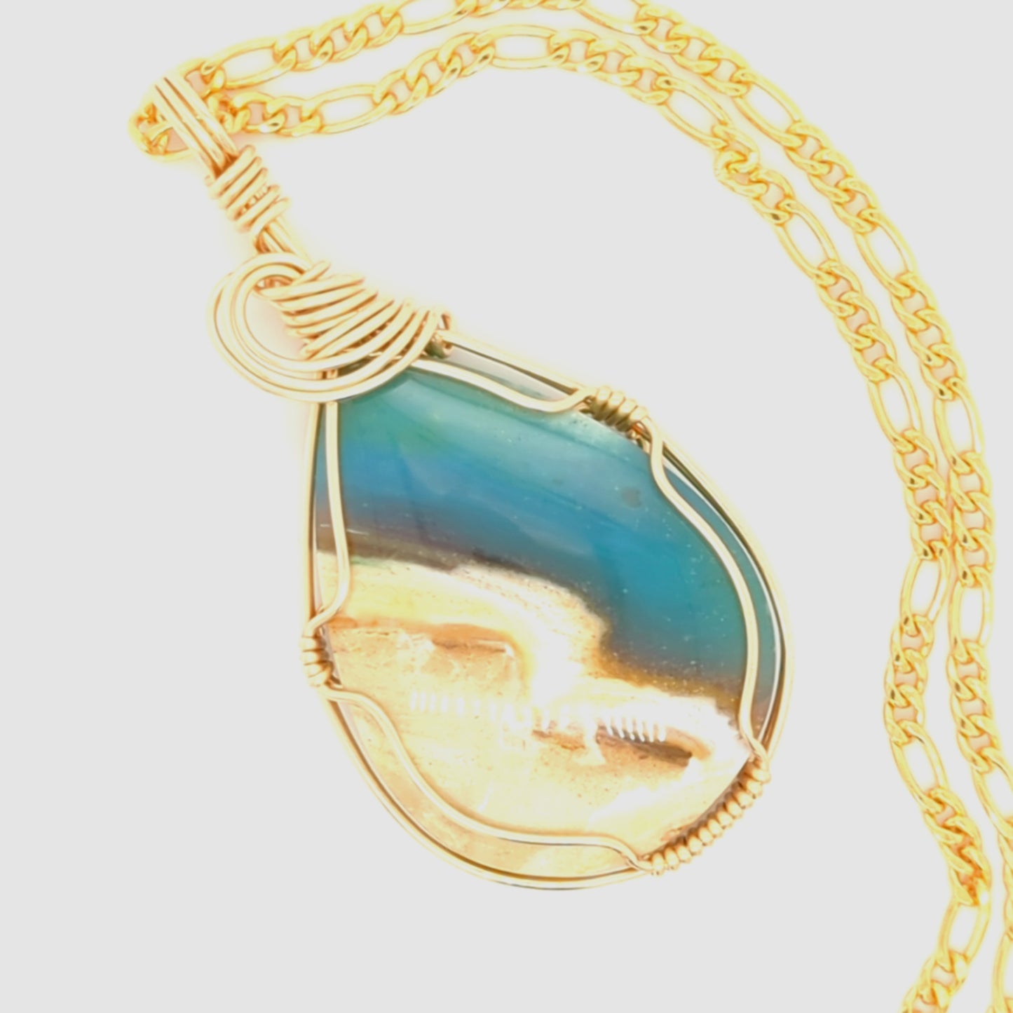 Beach Opal Necklace