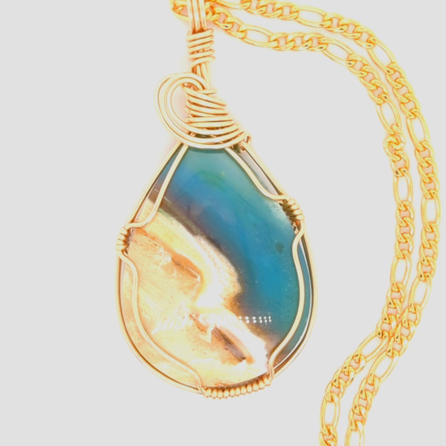 Beach Opal Necklace