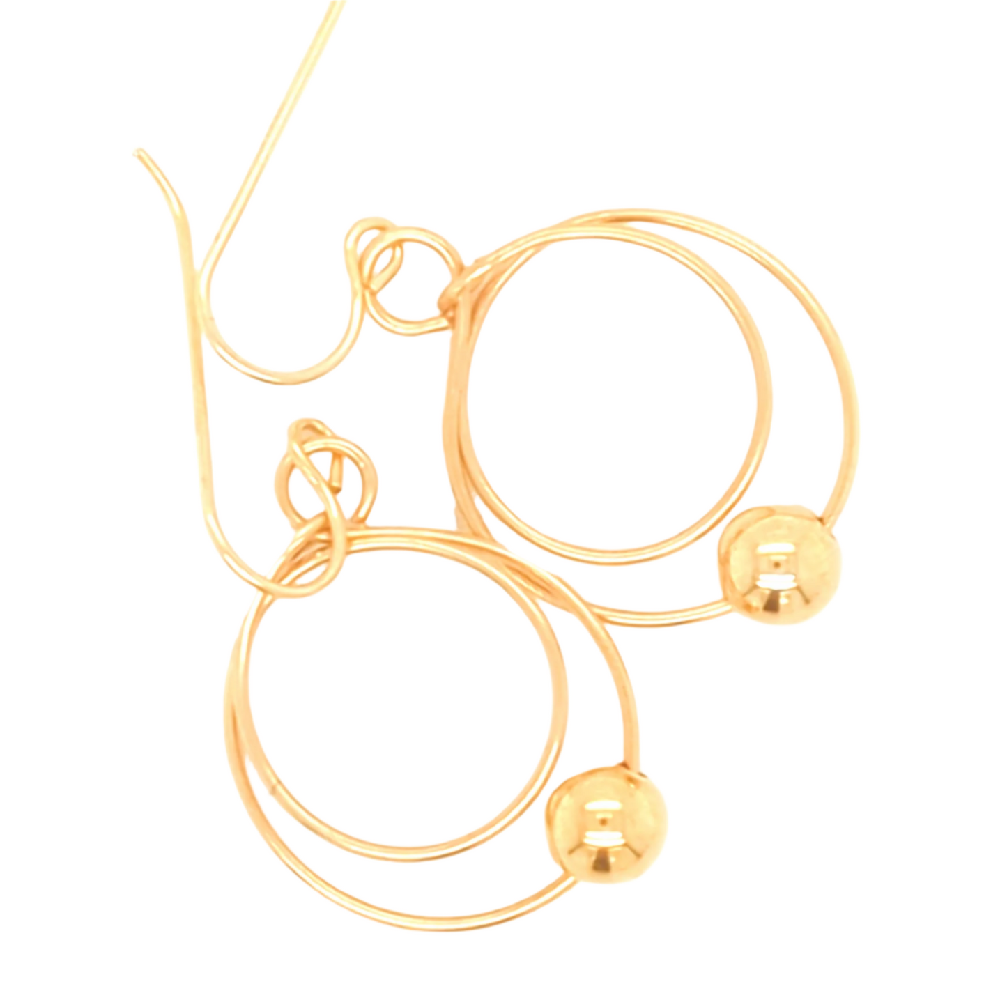 Gold Hoop Earrings