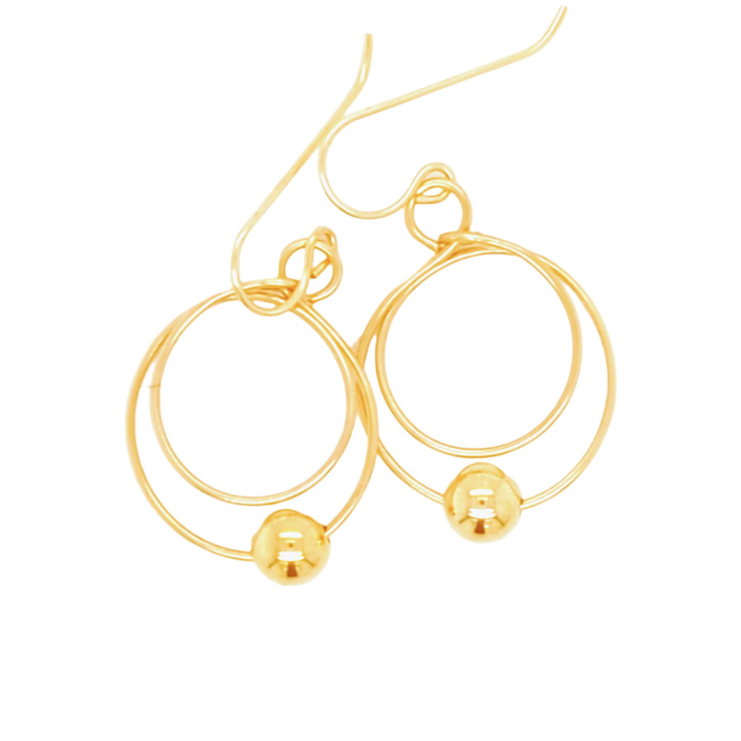 Gold Hoop Earrings