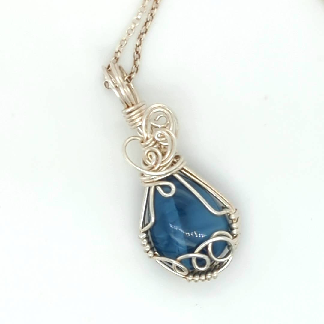 Blue Opal Mini Pendant