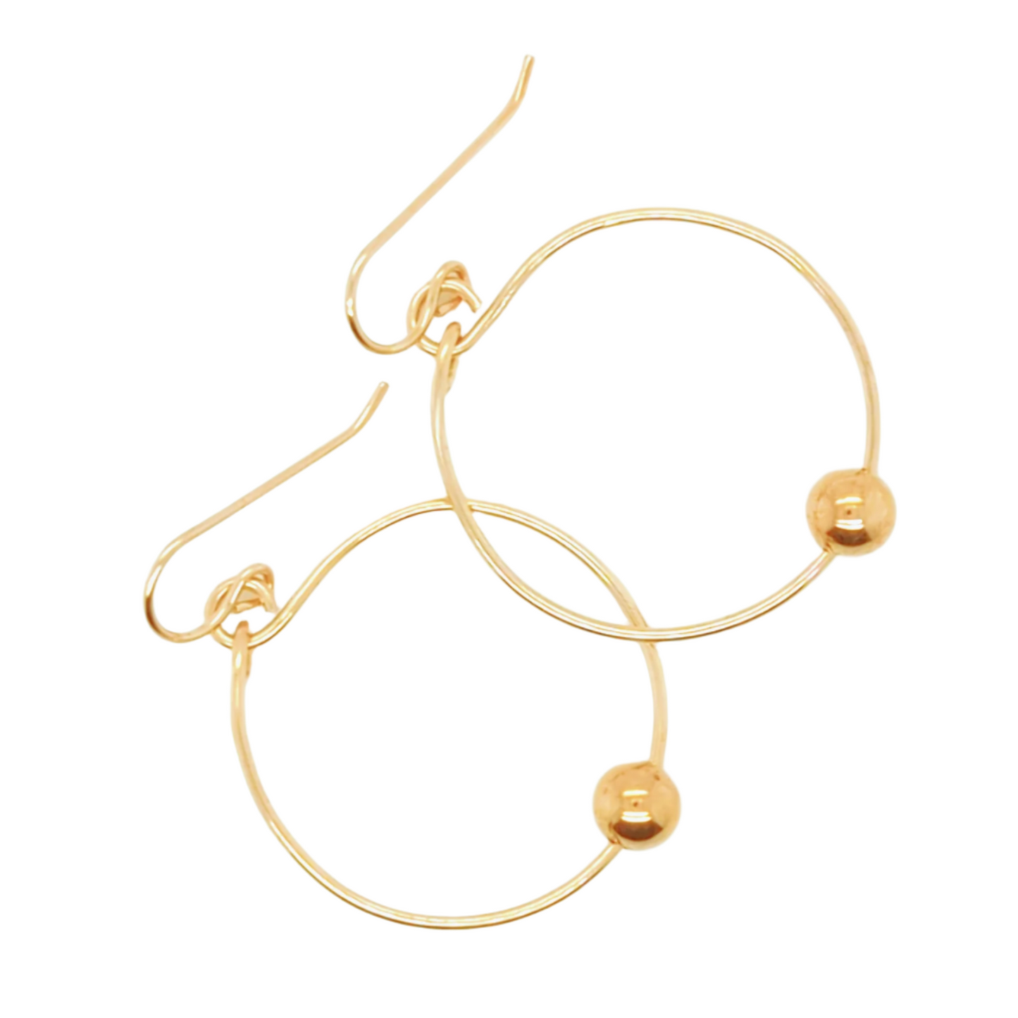 Gold Hoop Earrings