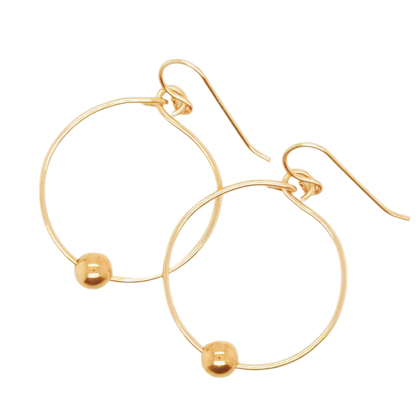 Gold Hoop Earrings