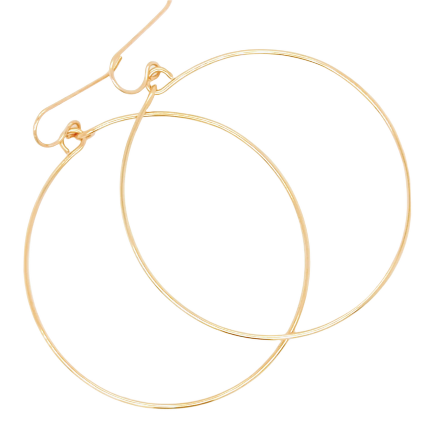 Gold Hoop Earrings