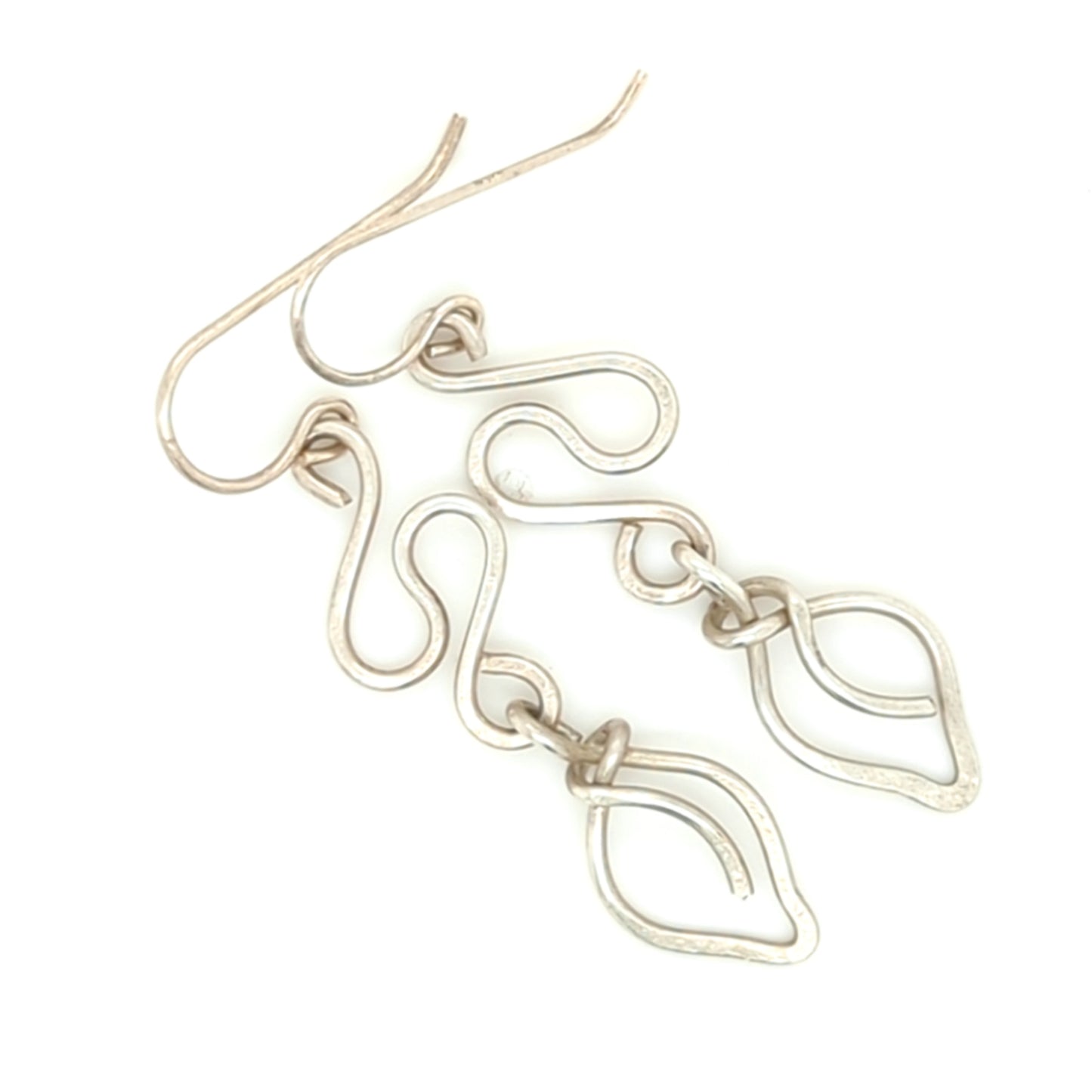 Infinity Leaf Earrings