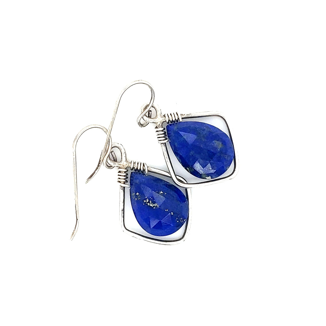 blue earrings, crystal earrings, small earrings, best online jewelry store