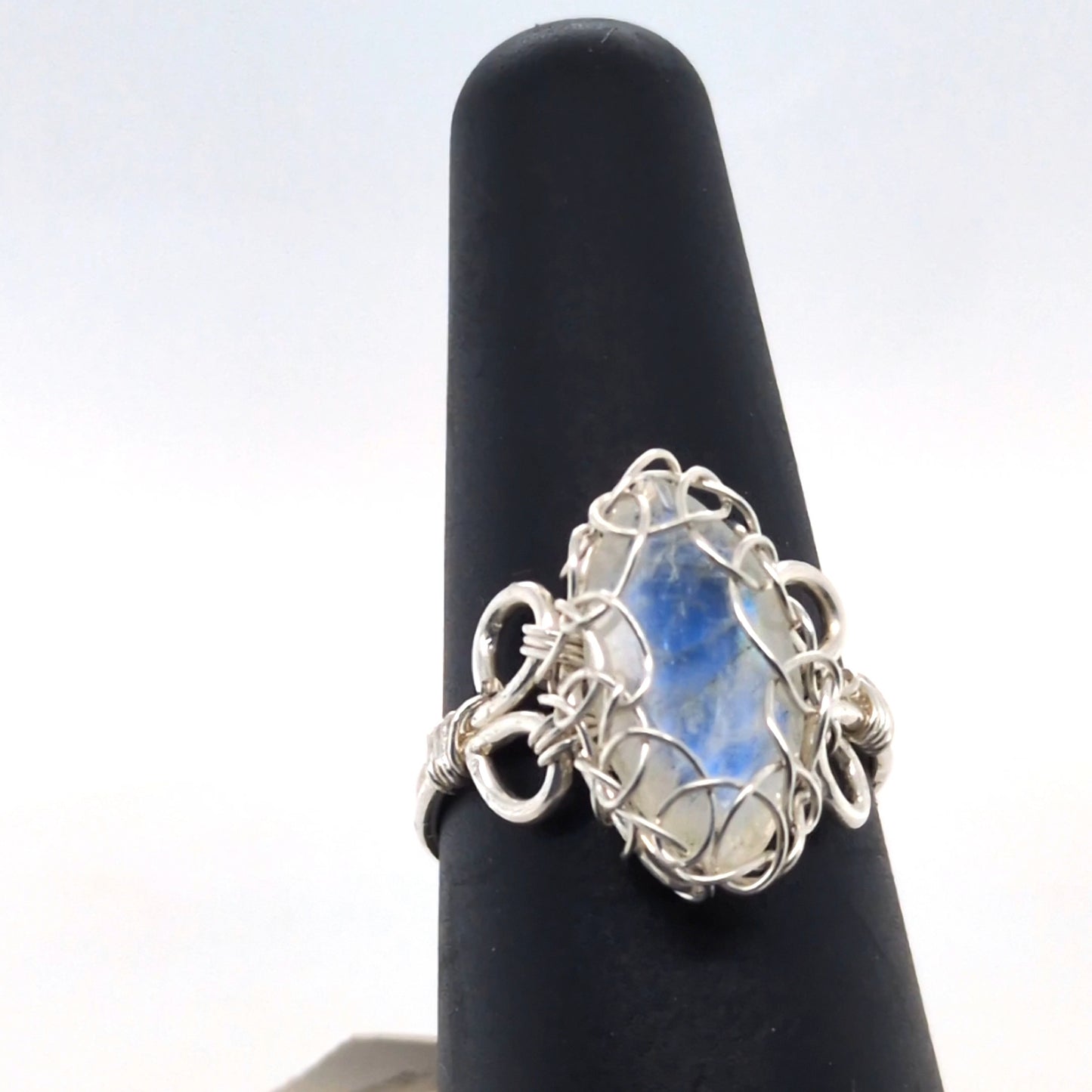 Moonstone silver Ring