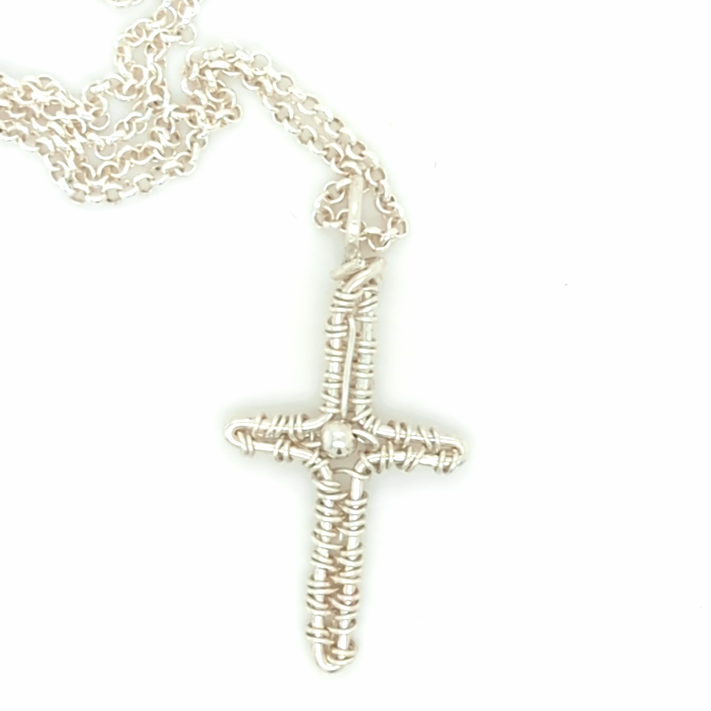 Sterling Silver Cross Pendant