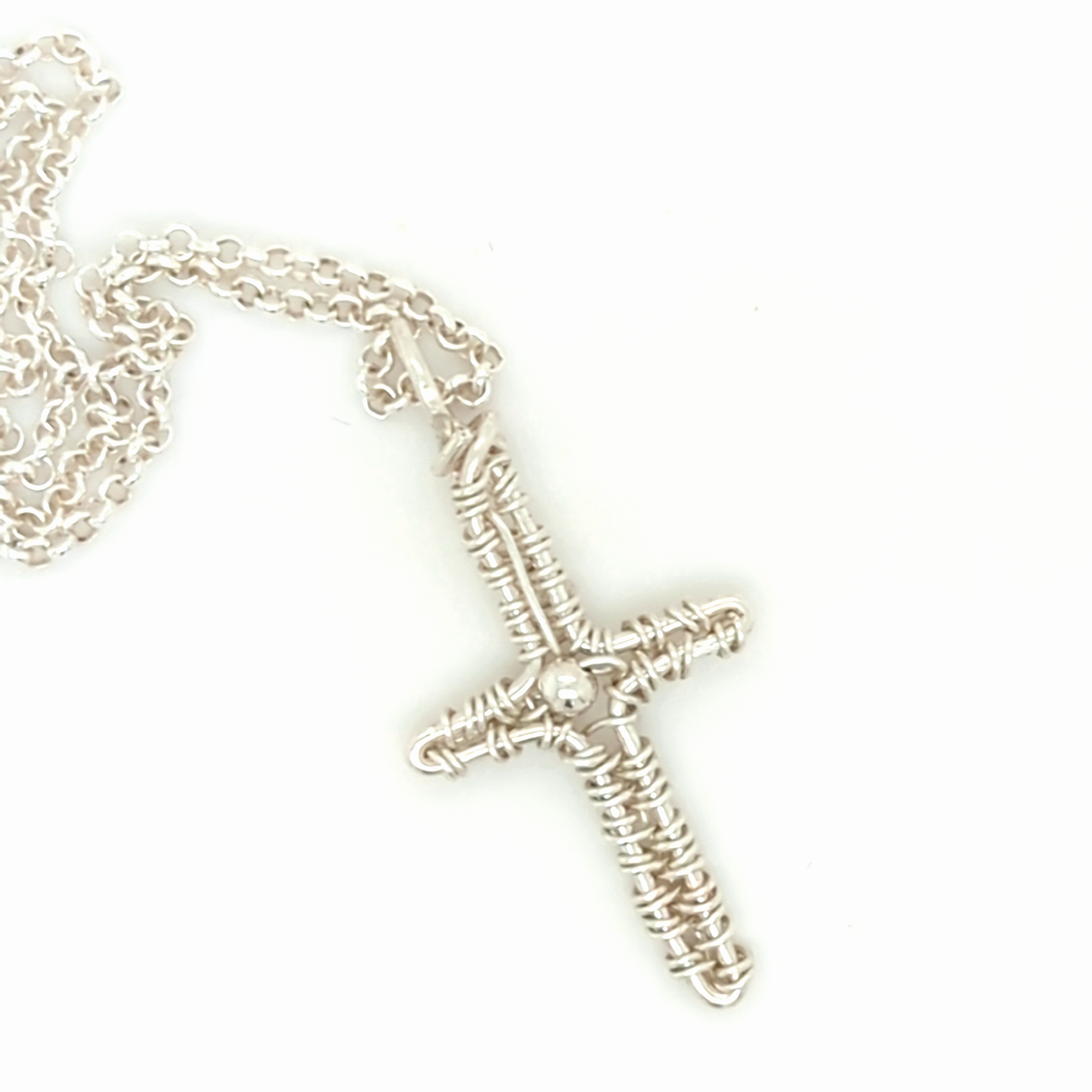 Sterling Silver Cross Pendant