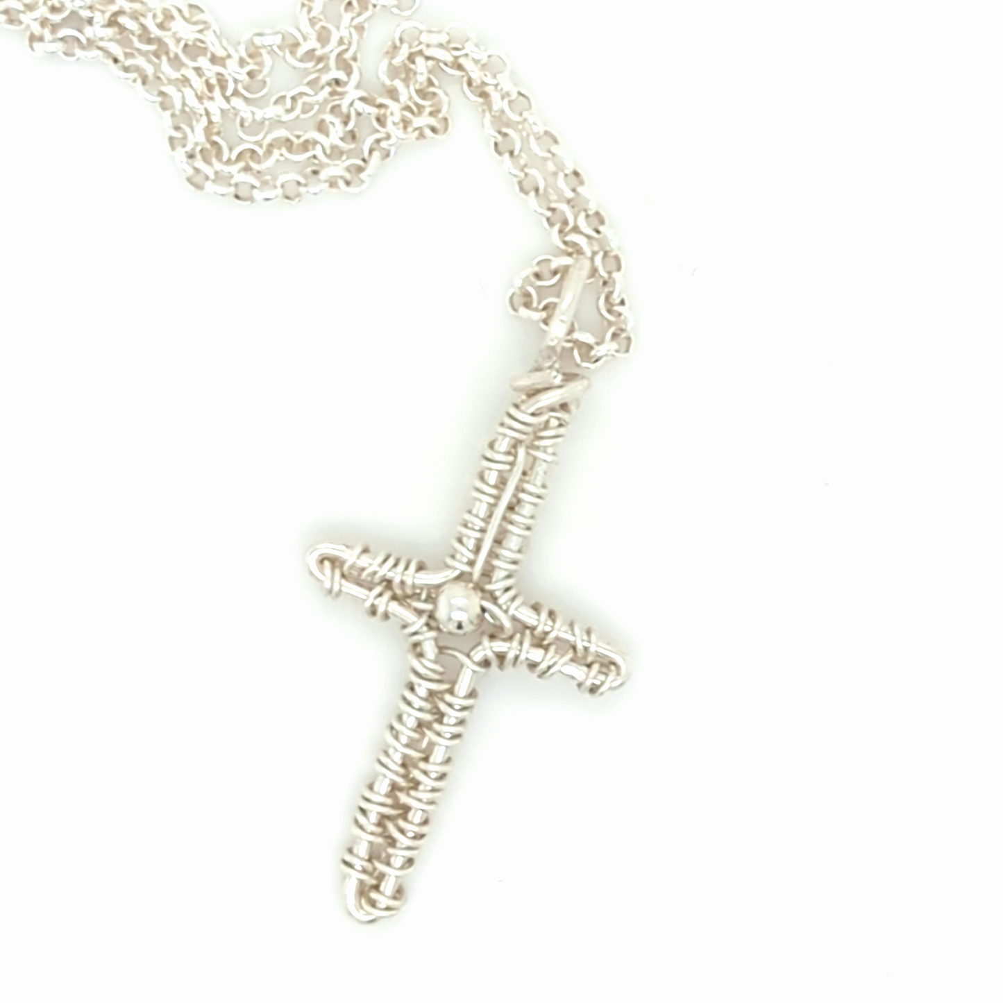 Sterling Silver Cross Pendant