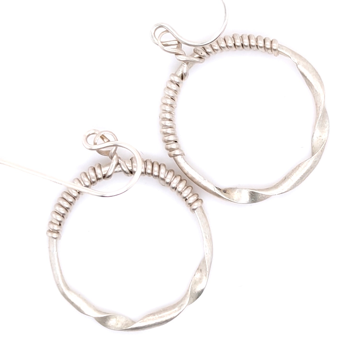 Twisted Hoop Earrings